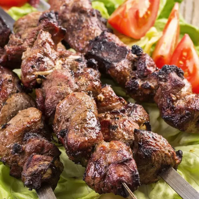 Шашлик з баранини маринований (готове)